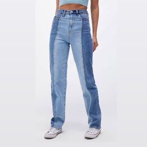 Pacsun Eco Two-Tone 90’s Boyfriend Jeans